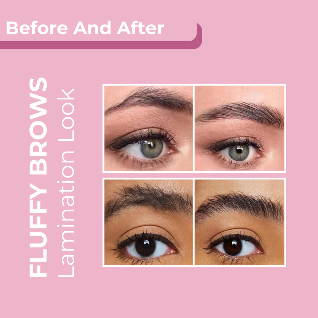 Glow & Grow Bundle: Nourishing Brow Gel & 2-in-1 Lash & Brow Growth Serum