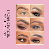 Fluffy Eyebrows Set - Brow Proof Glue Extreme Hold & Waterproof Pencil