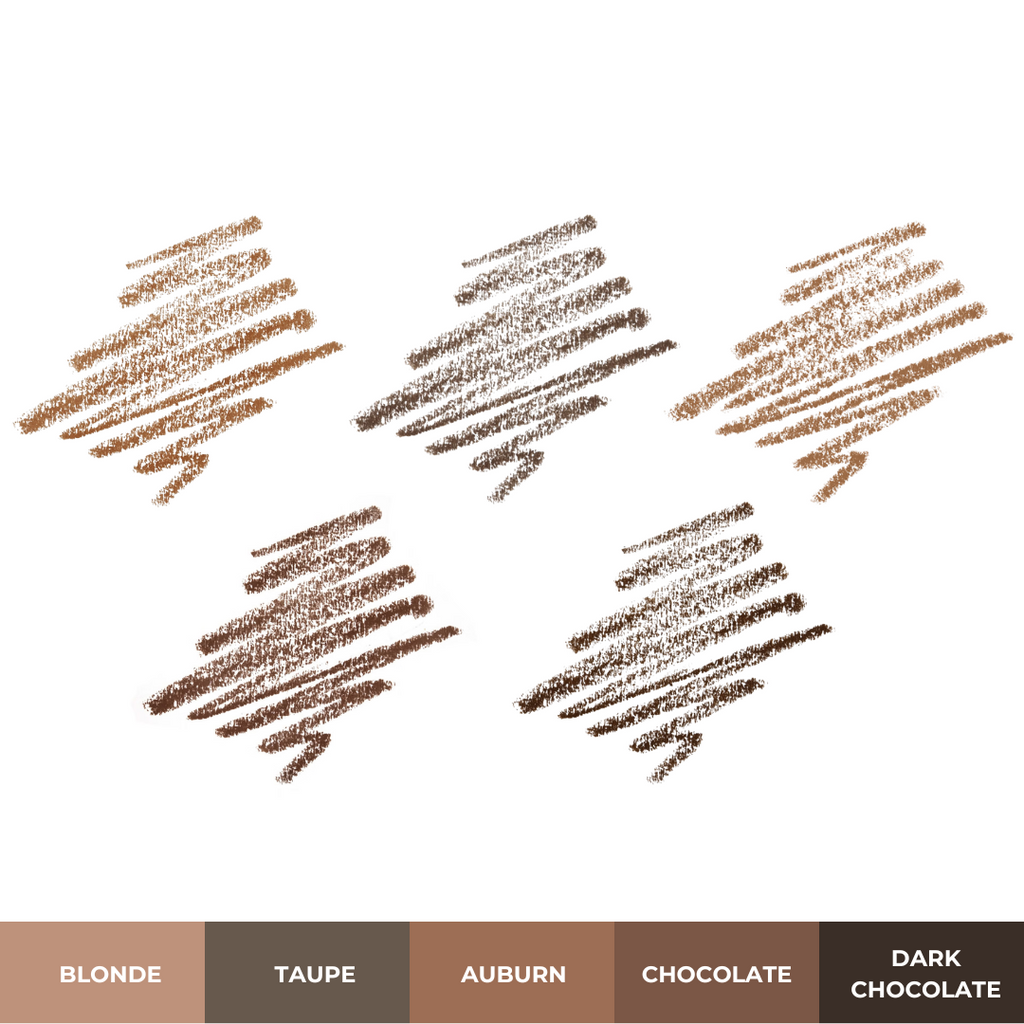 Flawless Brows Duo: Eyebrow Stamp Kit & Waterproof Pencil