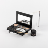 Eyebrow Essentials Set - Eyebrow Kit With Stencils & Brow Proof Glue Extreme Hold