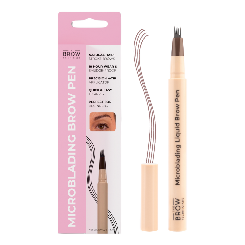 Microblading Hair Stroke Pen vs. Other Brow Products