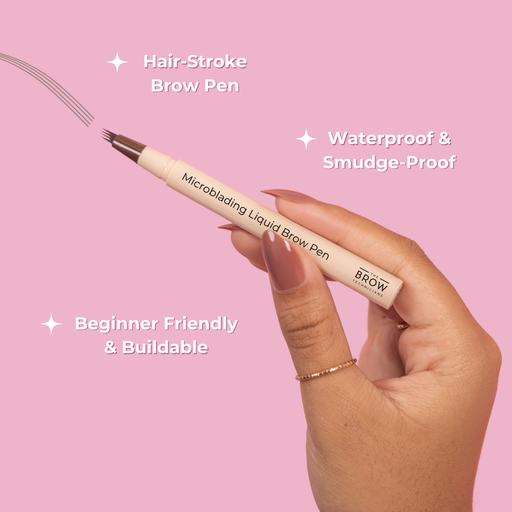 Achieve Natural-Looking Brows with the Microblading 4-Tip Hair-Stroke Brow Pen