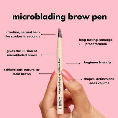 Microblading 4-Tip Hair-Stroke Brow Pen