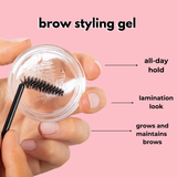2 in 1 Brow Styling Gel With Growth Benefits