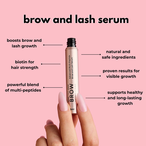 2 In 1 Brow & Lash Growth Serum with Multi-Peptides