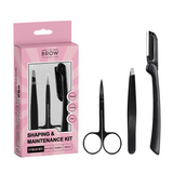 Free 3 in 1 Eyebrow Grooming Kit Brow Shaping Tools