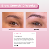 Glow & Grow Bundle: Nourishing Brow Gel & 2-in-1 Growth Serum