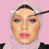 2 In 1 Waterproof Angled Eyebrow Pencil with Spoolie