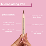 Microblading 4-Tip Hair-Stroke Brow Pen