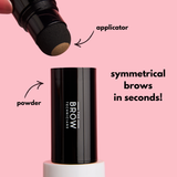 Flawless Brows Duo: Eyebrow Stamp Kit & Waterproof Pencil