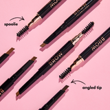 Flawless Brows Duo: Eyebrow Stamp Kit & Waterproof Pencil