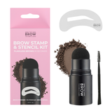 Eyebrow Powder Stamp and Stencil Kit