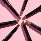 2 In 1 Waterproof Angled Eyebrow Pencil with Spoolie