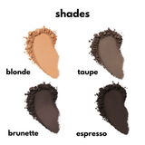 Flawless Brows Duo: Eyebrow Stamp Kit & Waterproof Pencil