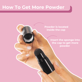 Eyebrow Powder Stamp and Stencil Kit