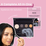 Beauty Lover's Dream Set: Complete Eyebrow Kit, Grooming Kit & Brow Proof Glue