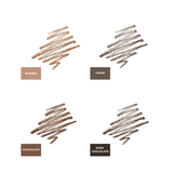 2 In 1 Waterproof Angled Eyebrow Pencil with Spoolie