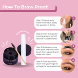 Brow Proof Glue Extreme Hold Lamination Effect