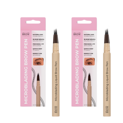 Hair-Stroke Brow Duo: Microblading 4-Tip Brow Pens