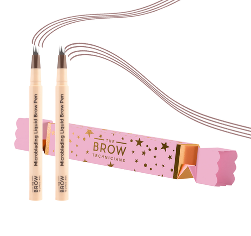 Hair-Stroke Brows Bonbon: Microblading 4-Tip Brow Pens