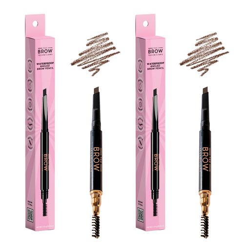 Glide & Define: Waterproof Angled Eyebrow Pencil Duo