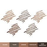 2 In 1 Waterproof Angled Eyebrow Pencil with Spoolie