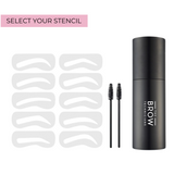 Eyebrow Stamp and Stencil Kit